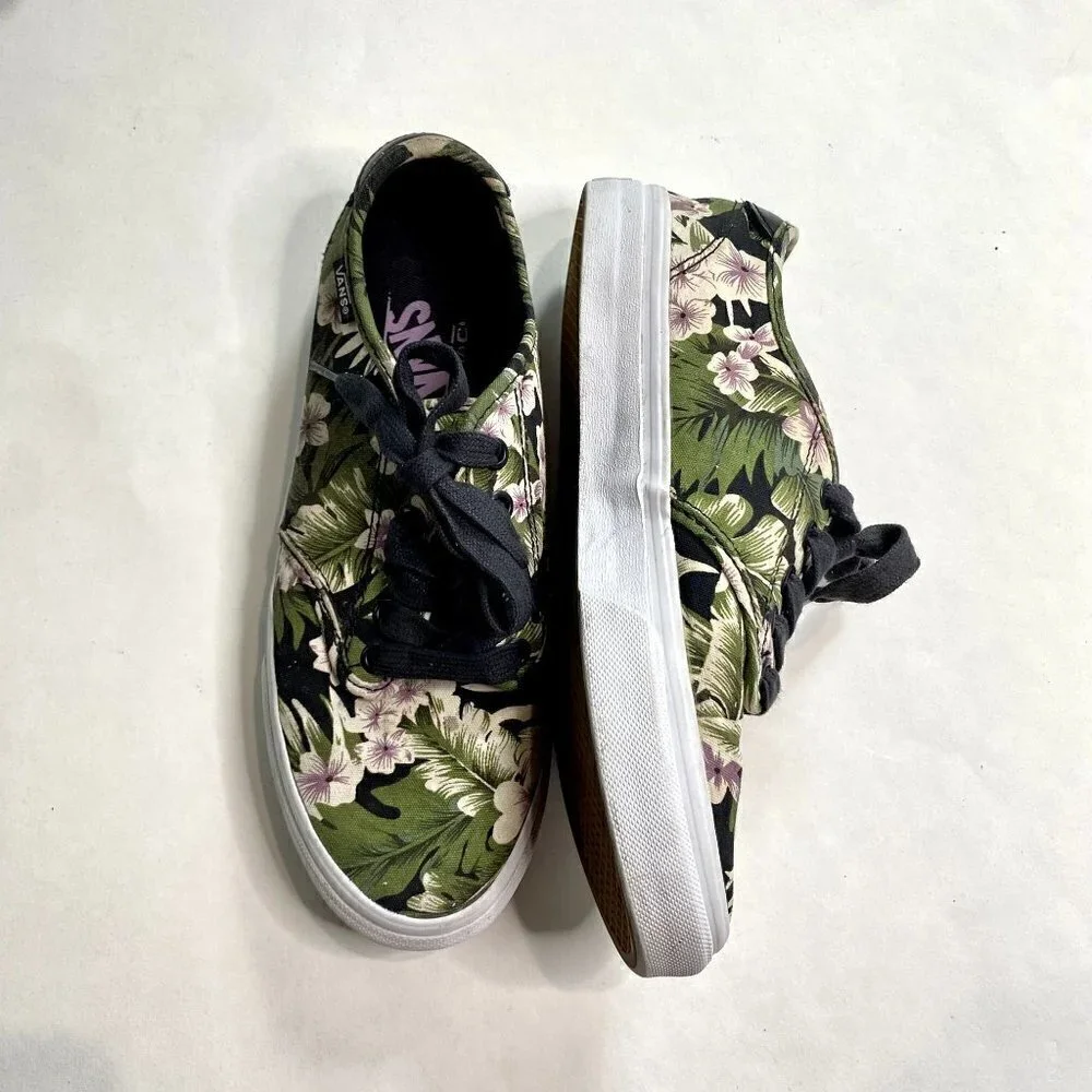 Vans Atwood Low Top Floral Sneaker 7.5